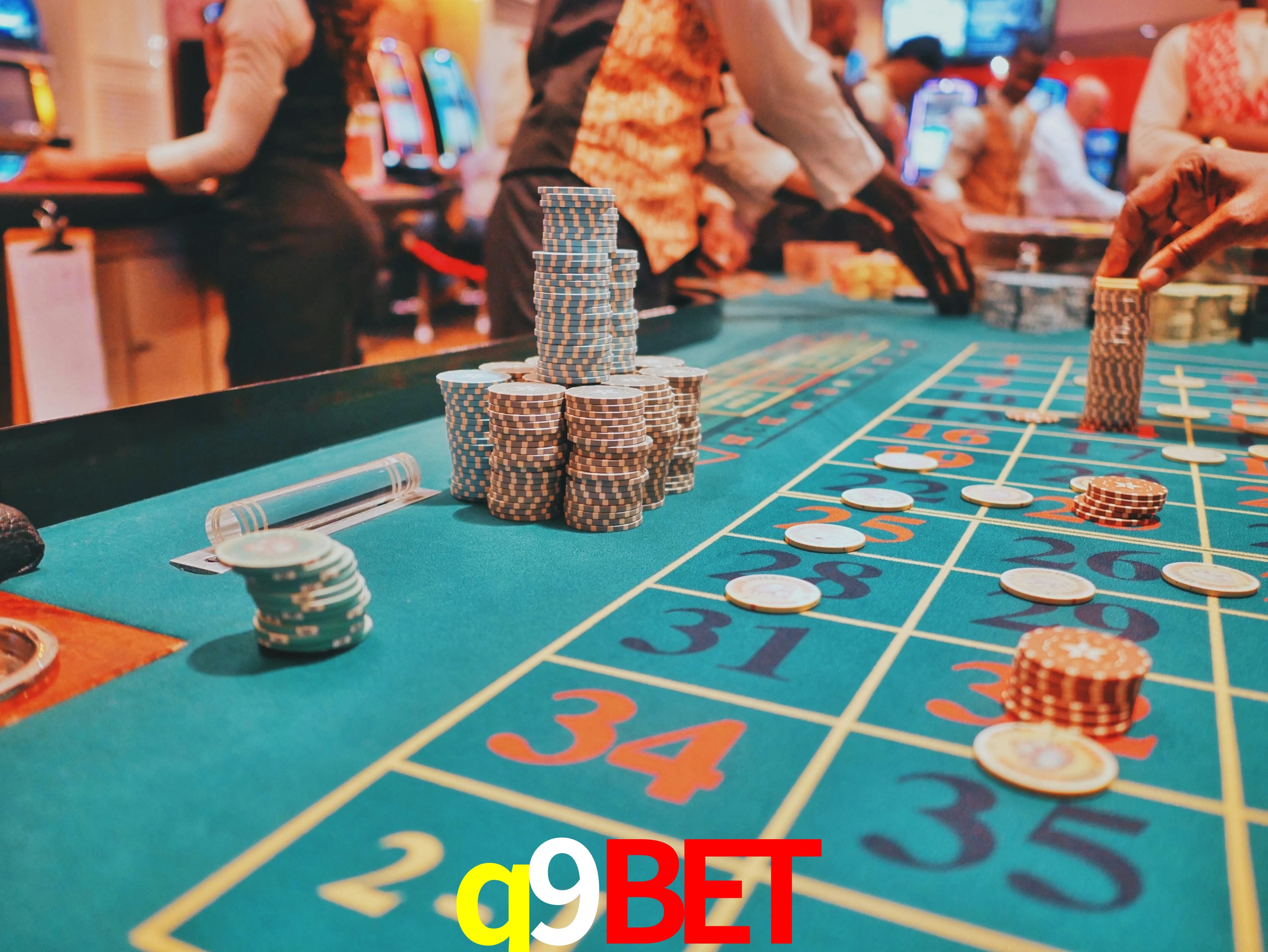 Mesa de Blackjack q9bet